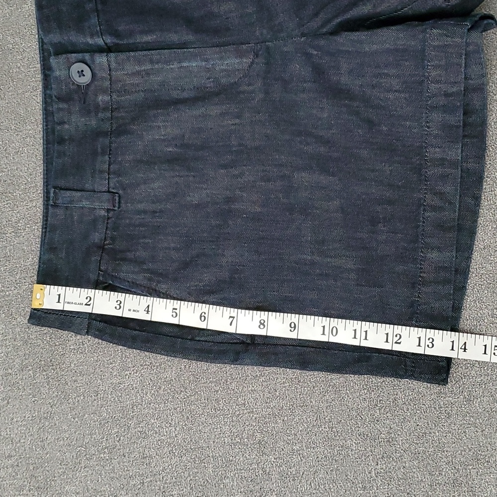 π SOLD π LOFT Dark Blue Denim Shorts SIZE: 8 - Picture 7 of 11